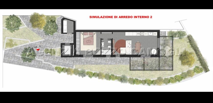 Rif.W2 BORGO VILLA BENIA Rapallo