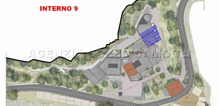 Rif.W9 – BORGO VILLA BENIA Rapallo