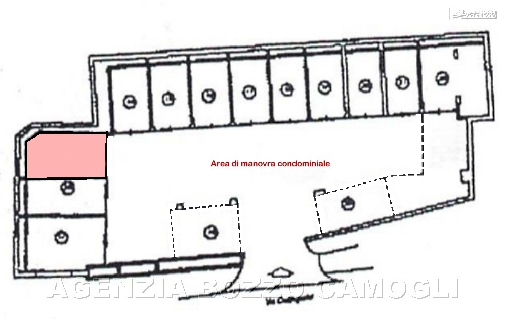 Rif. 16 — Camogli, VENDO ampio Box Auto al Boschetto