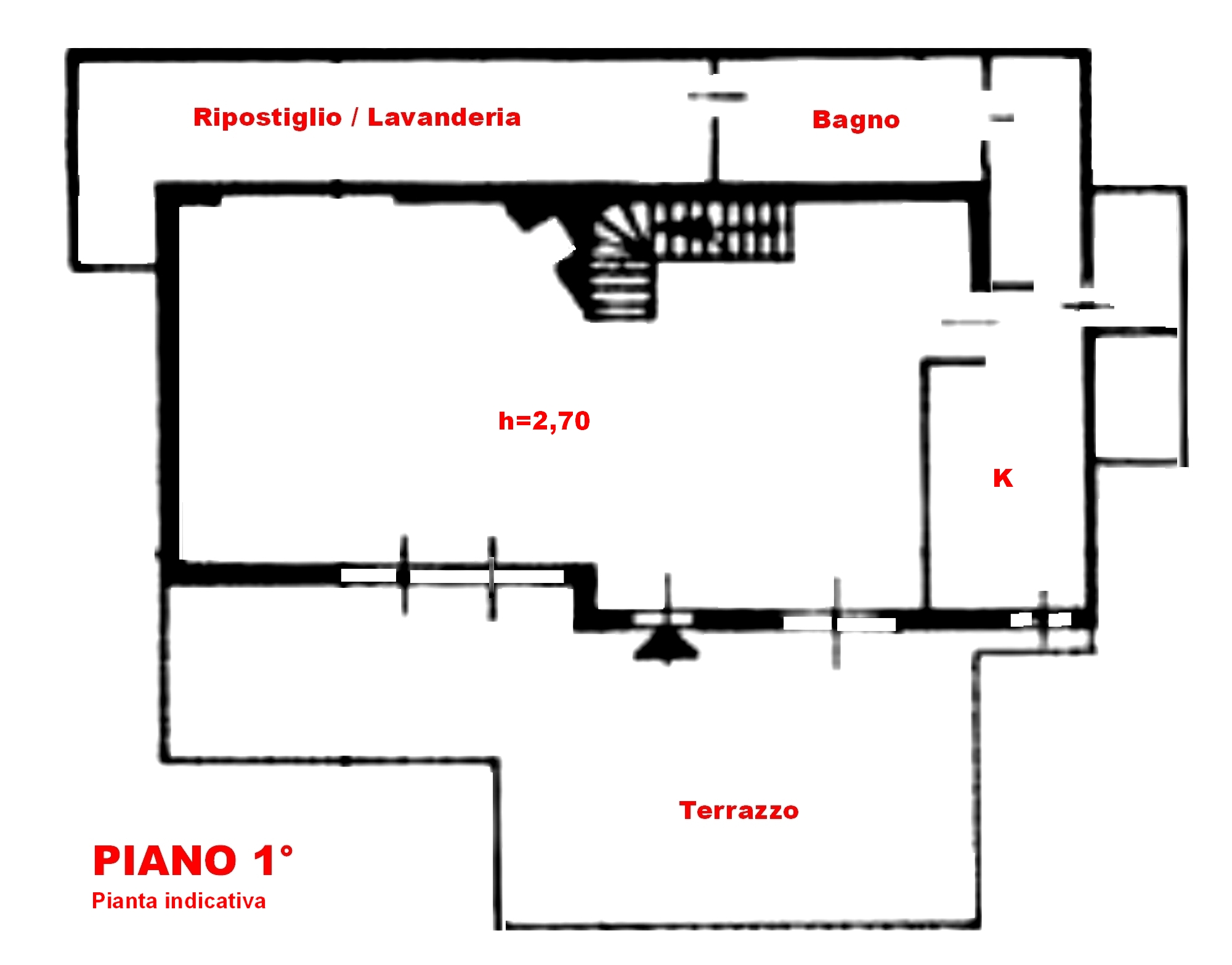 Rif. RV RECCO ALTURE VILLA VENDESI