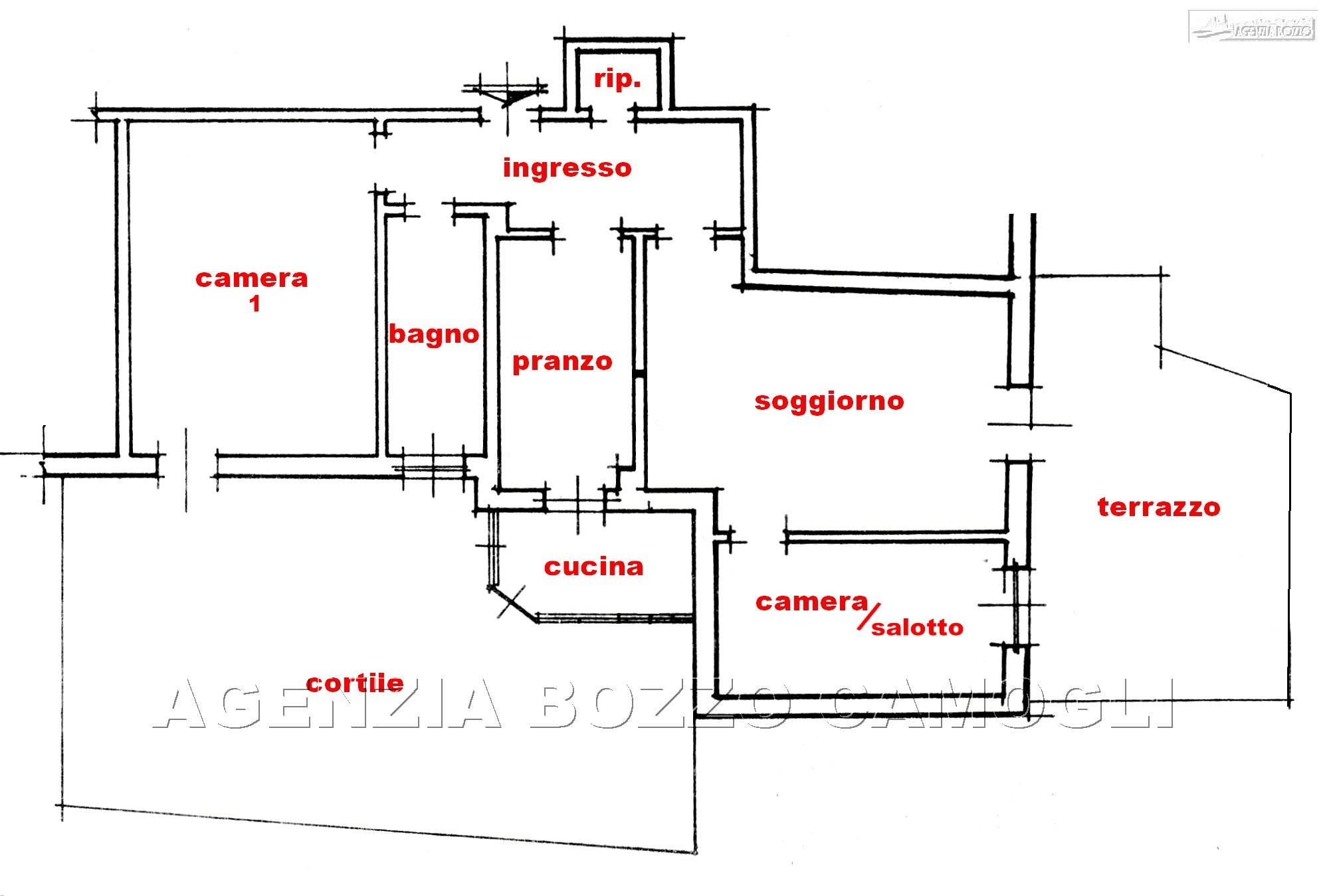 Rif. 18 TRILOCALE A CAMOGLI VENDO